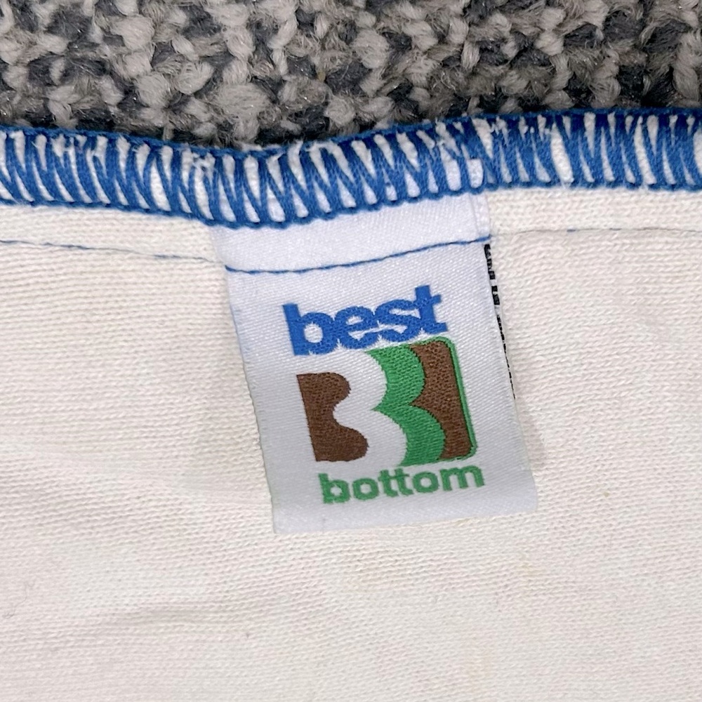 Best Bottom Cloth Diaper Snap On Inserts Hemp Size Large Organic Cotton Set of 4 - Picture 4 of 8